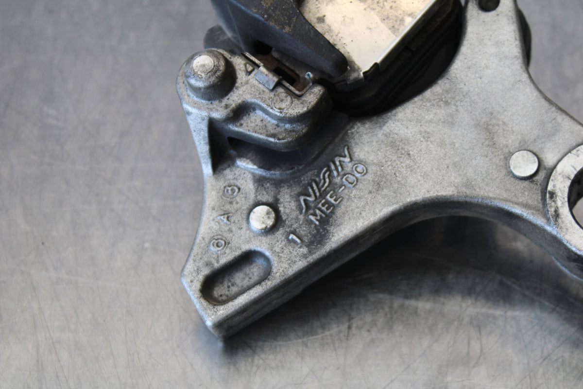 05-06 HONDA CBR600RR REAR BACK BRAKE CALIPER W MOUNT BRACKET BB159