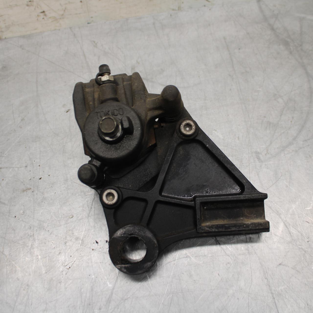 11-14 KAWASAKI VERSYS 650 LE 650C REAR BACK BRAKE CALIPER W MOUNT BRACKET BB498