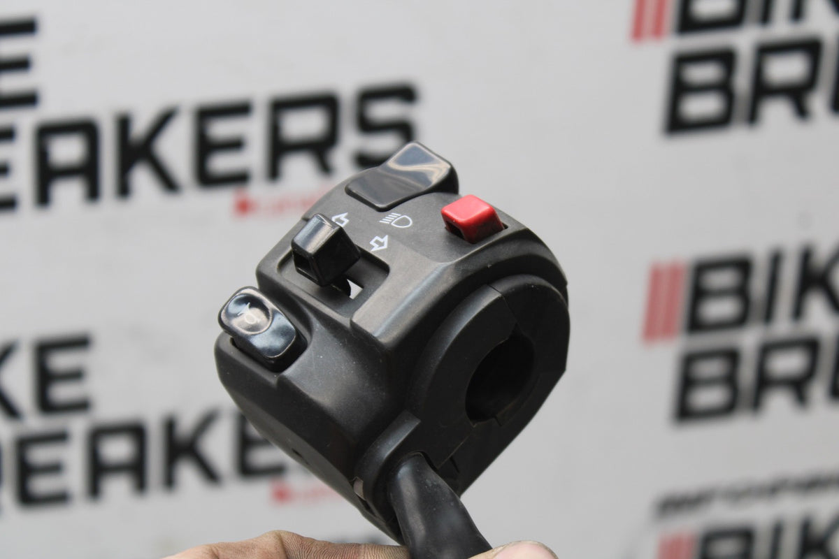 06 KAWASAKI NINJA 650 EX650 LEFT HANDLE HORN SIGNALS SWITCH SWITCHES BB823