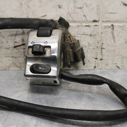 2005 Kawasaki Vulcan 1500 VN1500N Classic LEFT CLIP ON HANDLE HORN SIGNALS BB576