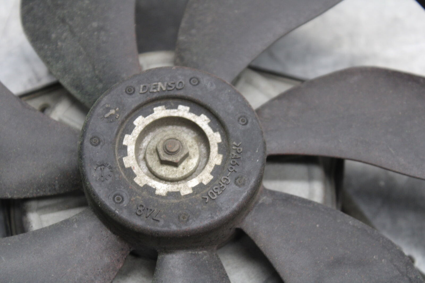 09-12 KAWASAKI NINJA ZX6R ENGINE RADIATOR COOLING FAN 59502-0046 BB656