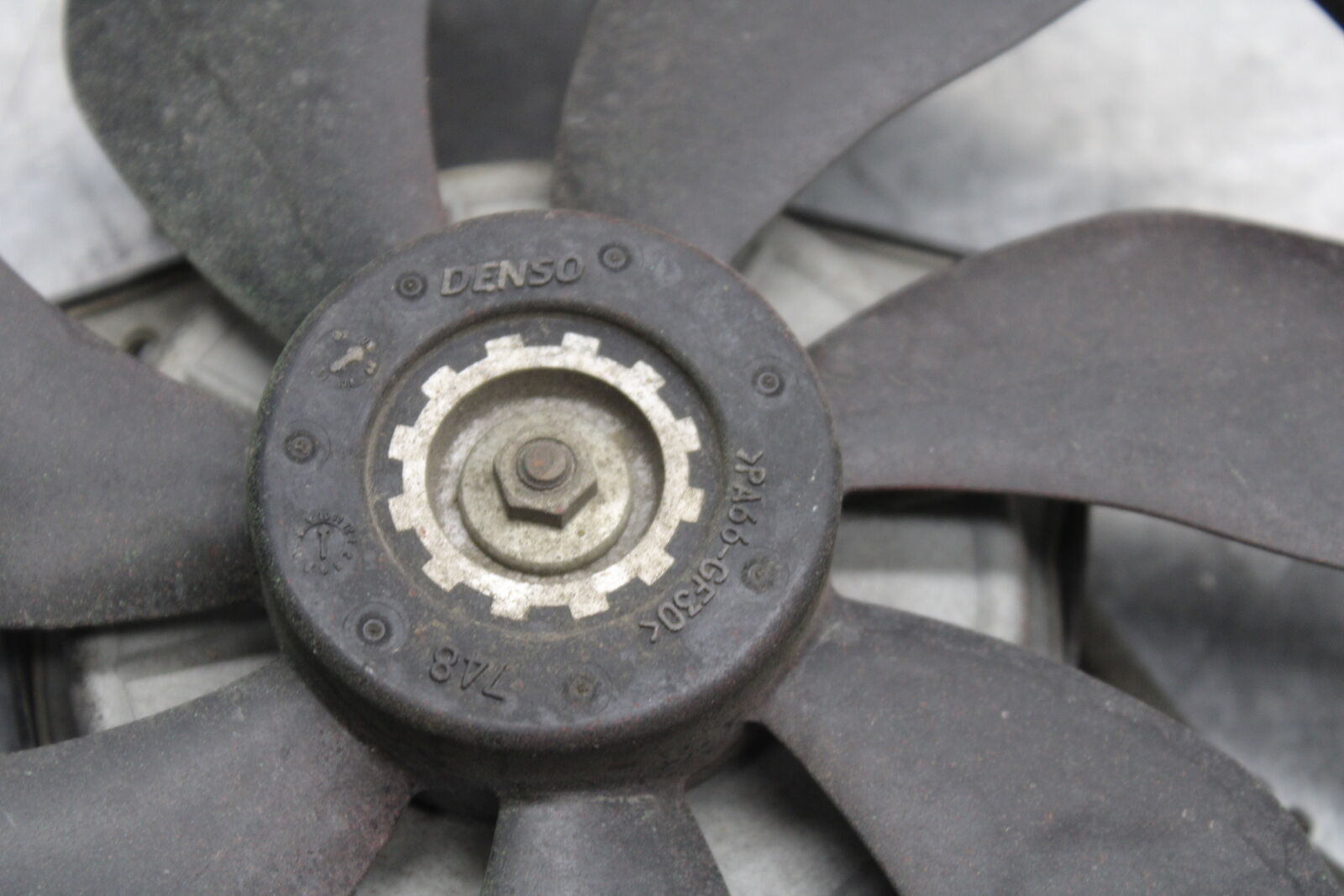 09-12 KAWASAKI NINJA ZX6R ENGINE RADIATOR COOLING FAN 59502-0046 BB656