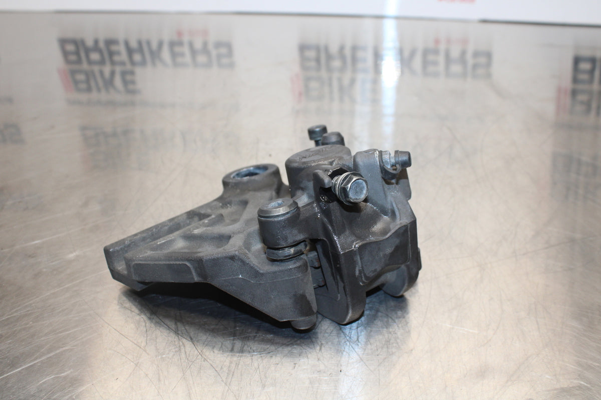 13-17 KAWASAKI NINJA ZX6R ZX636 ABS BACK BRAKE CALIPER W MOUNT BRACKET BB143