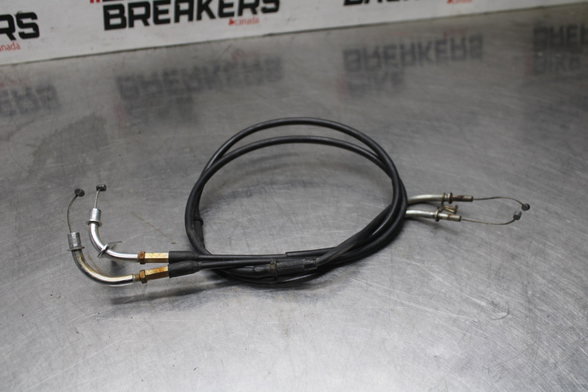 97 KAWASAKI VULCAN 1500 VN1500D CLASSIC THROTTLE CABLES LINES BB936