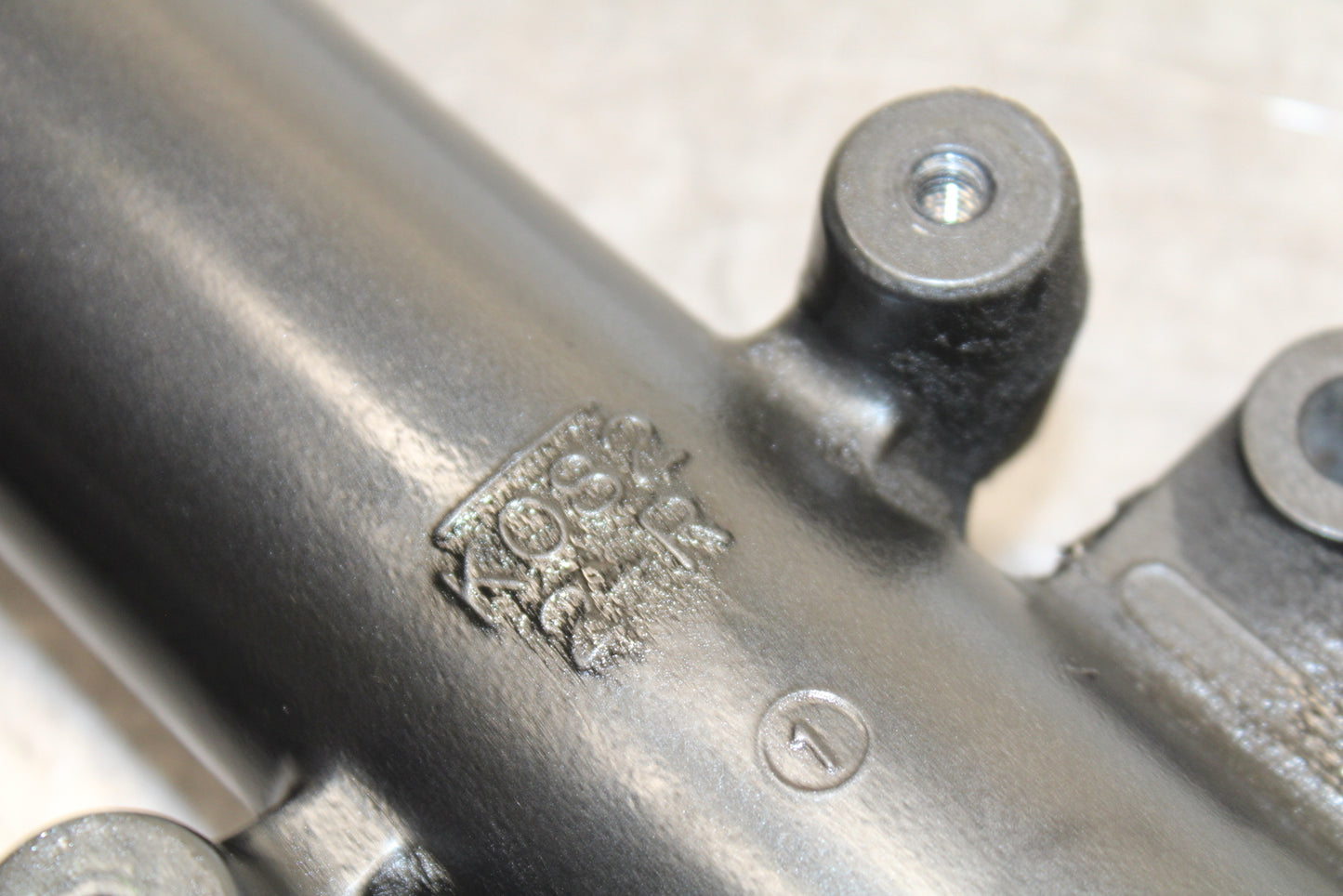 00-02 KAWASAKI NINJA ZX6R FRONT FORKS SHOCK SUSPENSION SET PAIR BB750