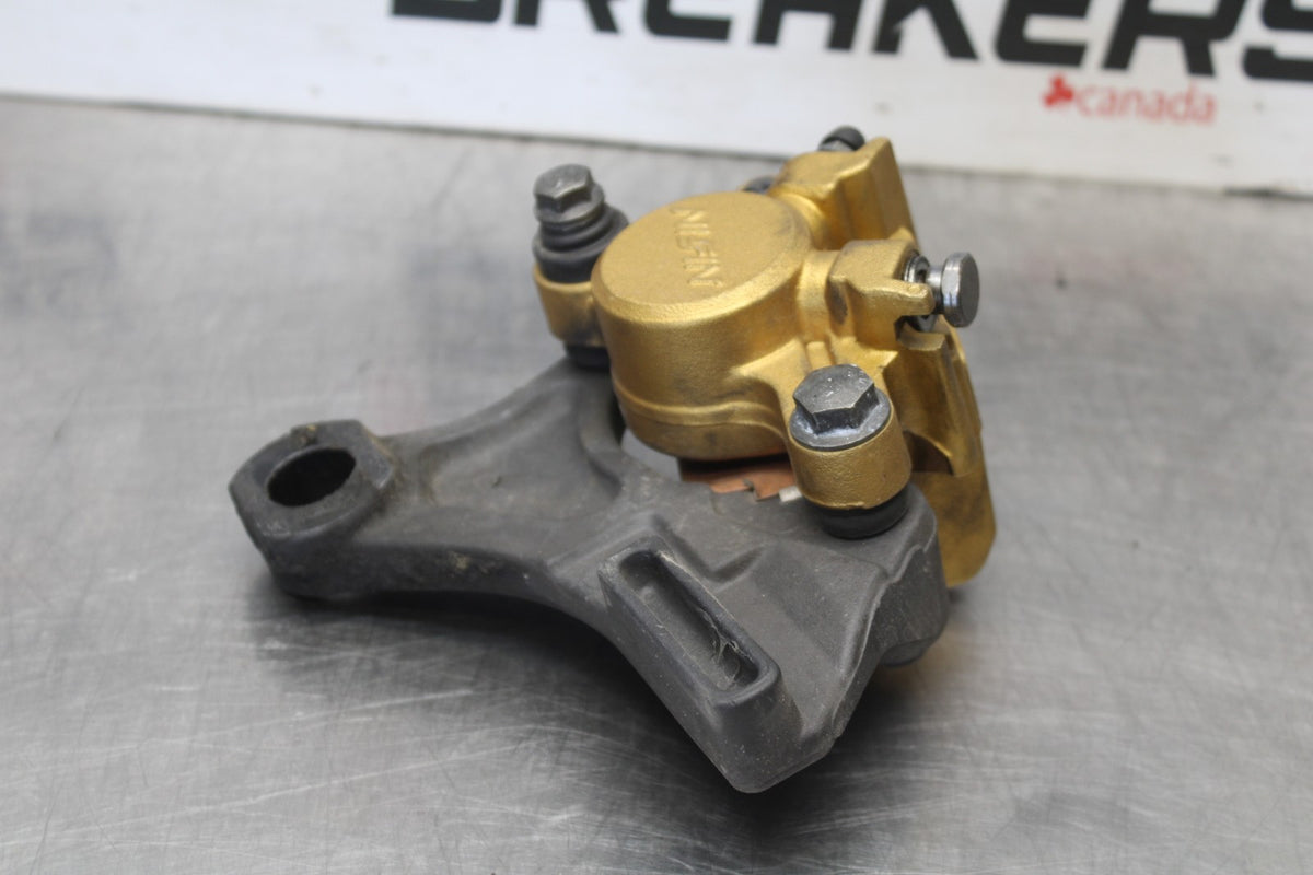 12 TRIUMPH STREET TRIPLE R REAR BACK BRAKE CALIPER W MOUNT BRACKET BB914