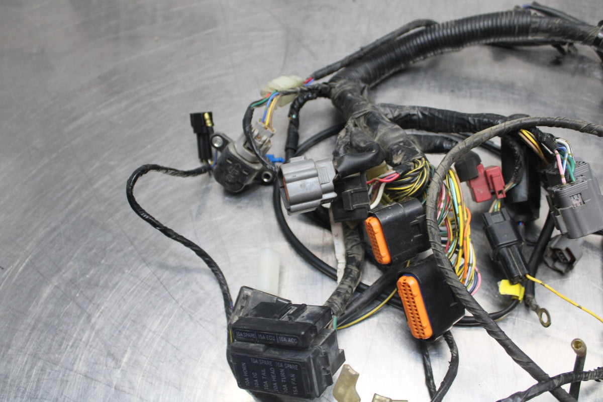 06 KAWASAKI VULCAN 900 MAIN ENGINE WIRING HARNESS MOTOR WIRE LOOM BB799
