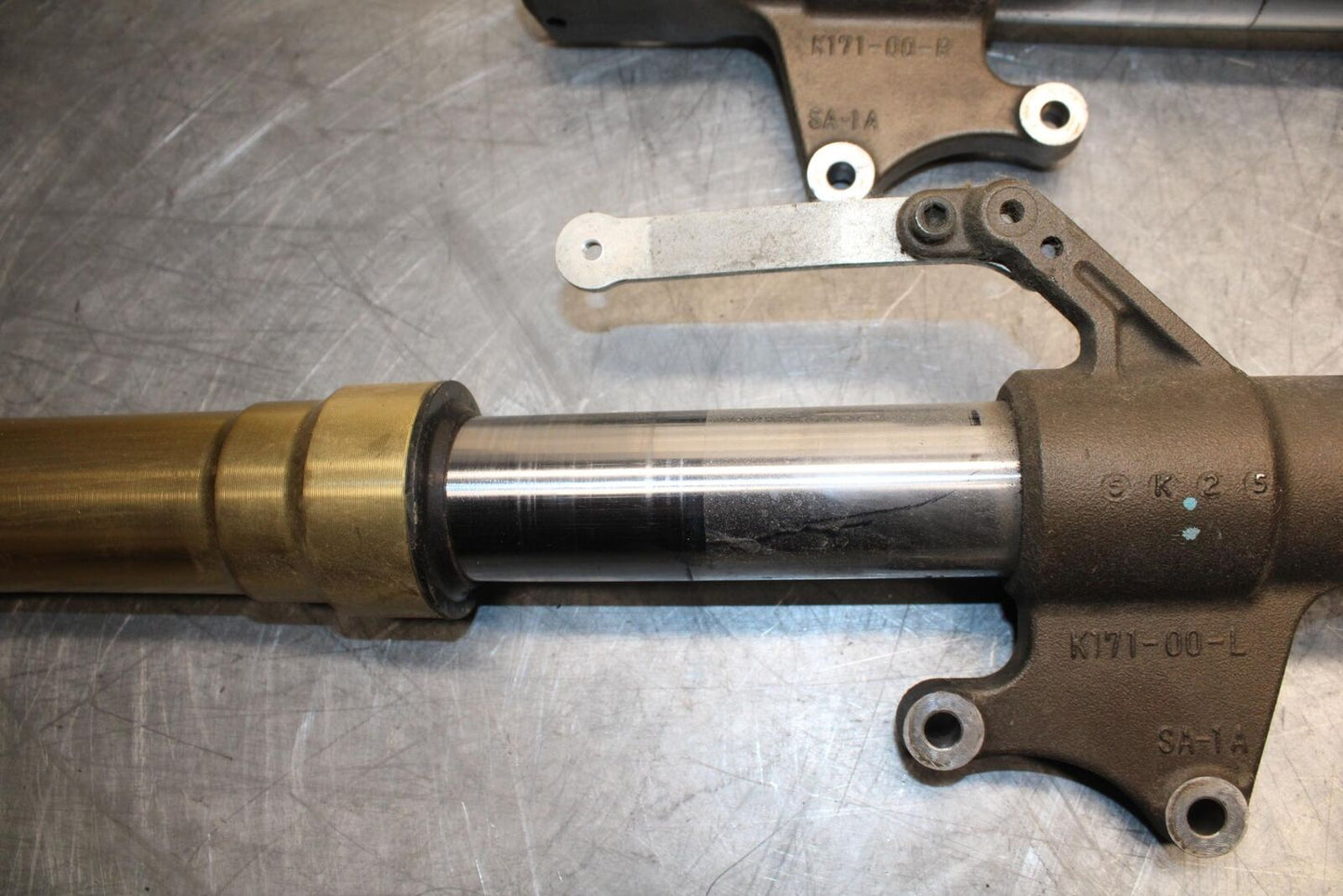 03-06 KAWASAKI Z1000 FRONT FORKS SHOCK SUSPENSION SET PAIR