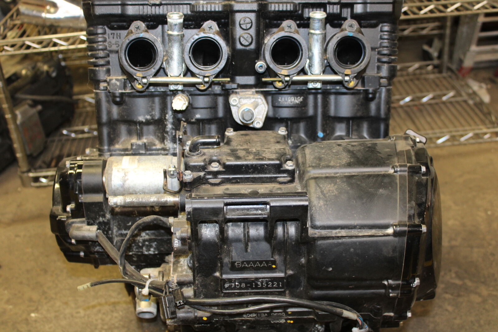 07-12 SUZUKI BANDIT GSF 650 F GSX650F/ ENGINE MOTOR BB280