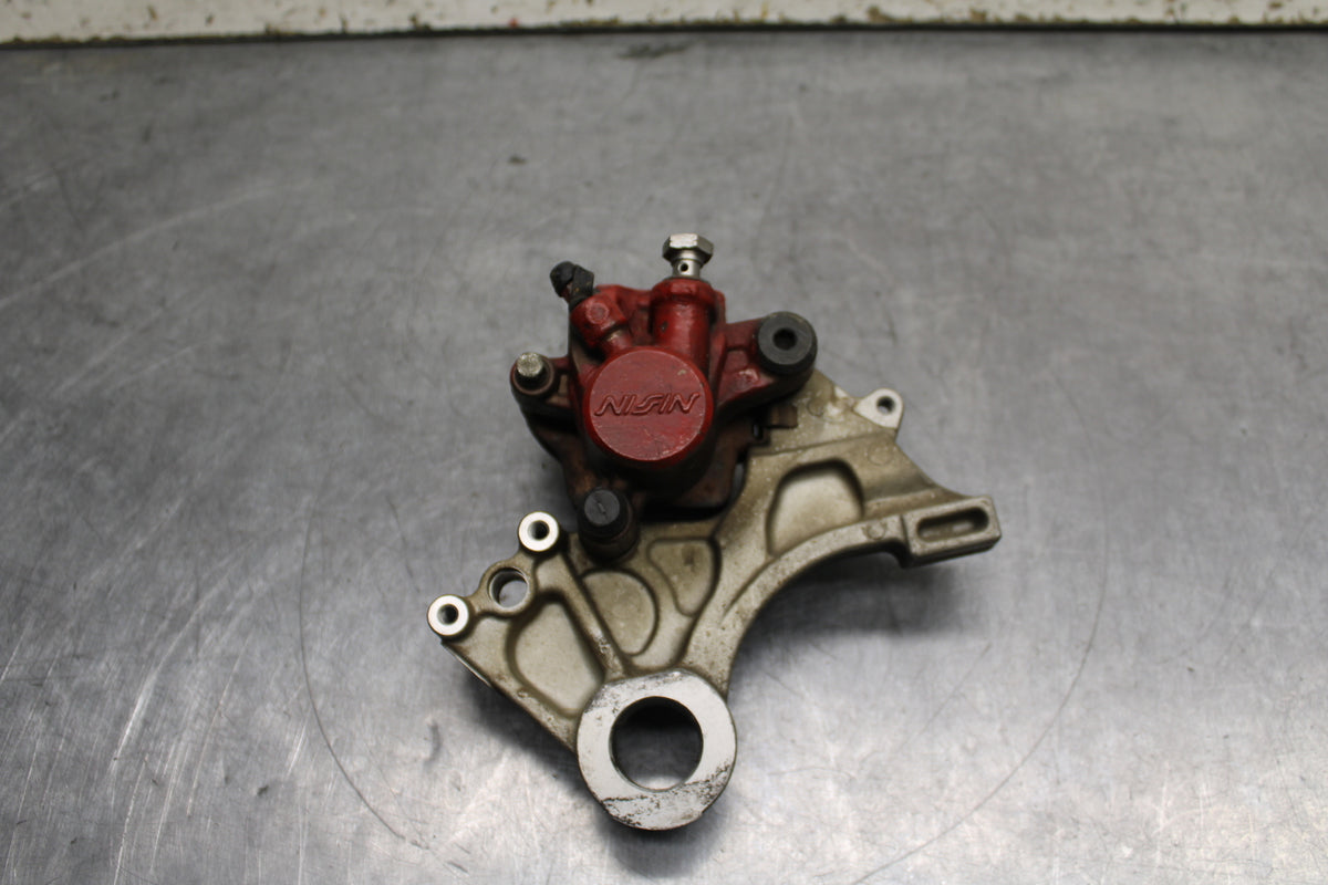 12-16 HONDA CBR1000RR REAR BACK BRAKE CALIPER W MOUNT BRACKET BB114