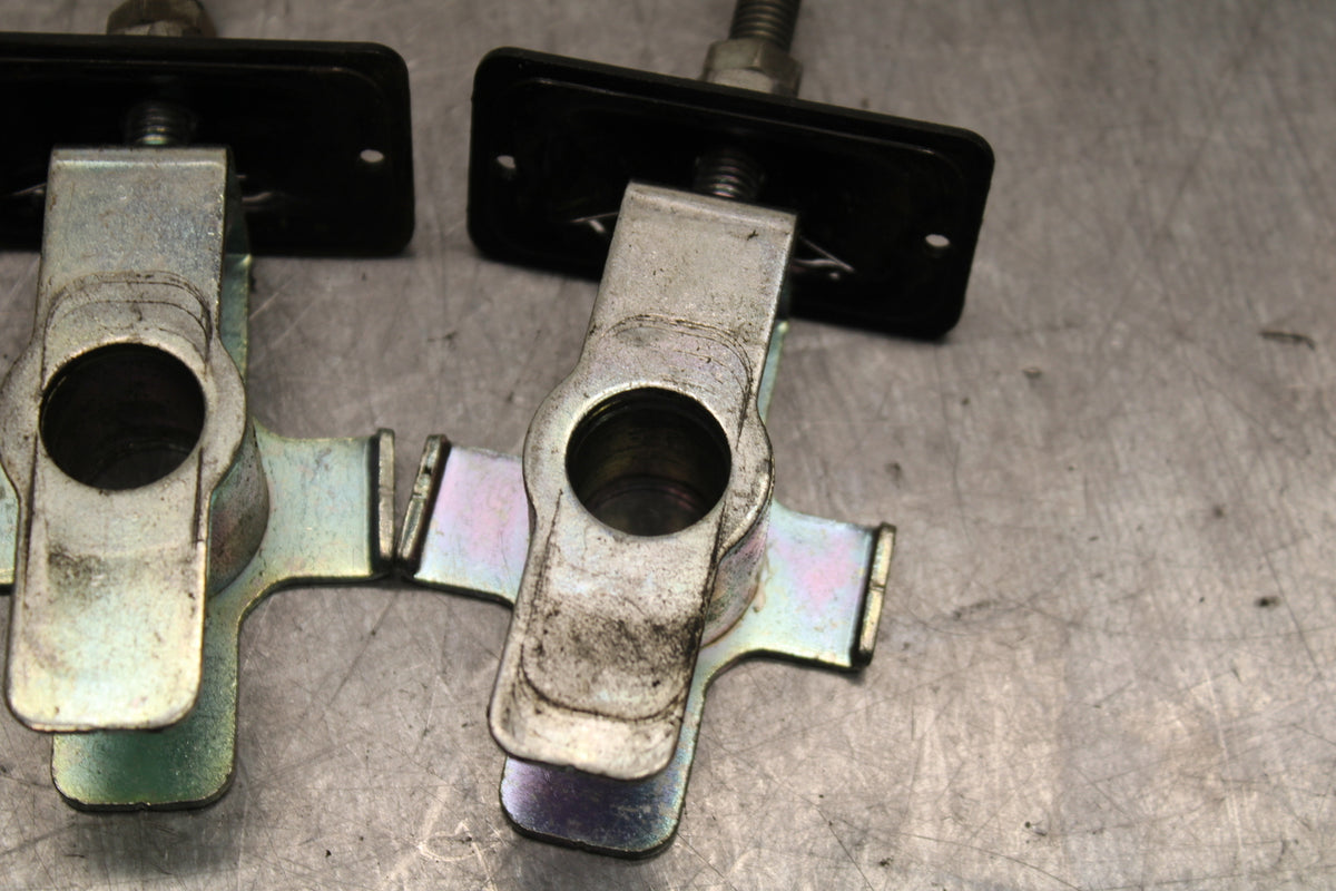 15-16 HONDA CB300F SWINGARM CHAIN TENSIONER ADJUSTMENT BRACKETS  BB740