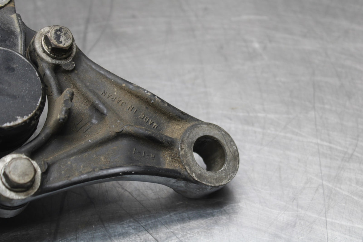 77-79 SUZUKI GS1000 REAR BACK BRAKE CALIPER W MOUNT BRACKET BB807