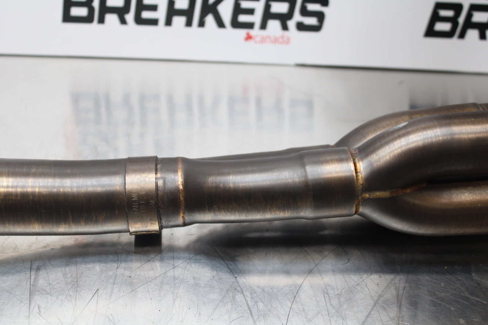 13-17 KAWASAKI NINJA ZX6R TWO BROTHERS FULL EXHAUST SYSTEM HEADERS  BB143