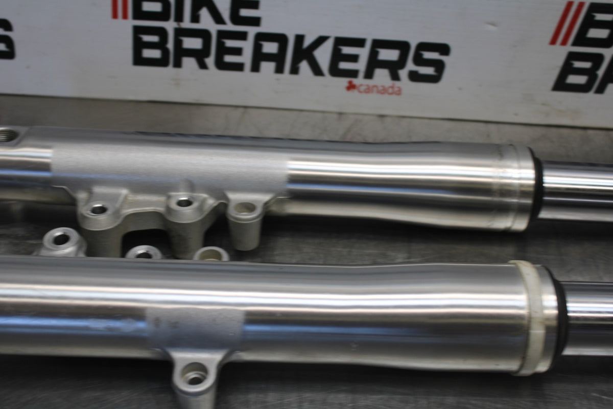 08 KAWASAKI VULCAN 1600 VN1600D NOMAD FRONT FORKS SHOCK SUSPENSION PAIR BB904