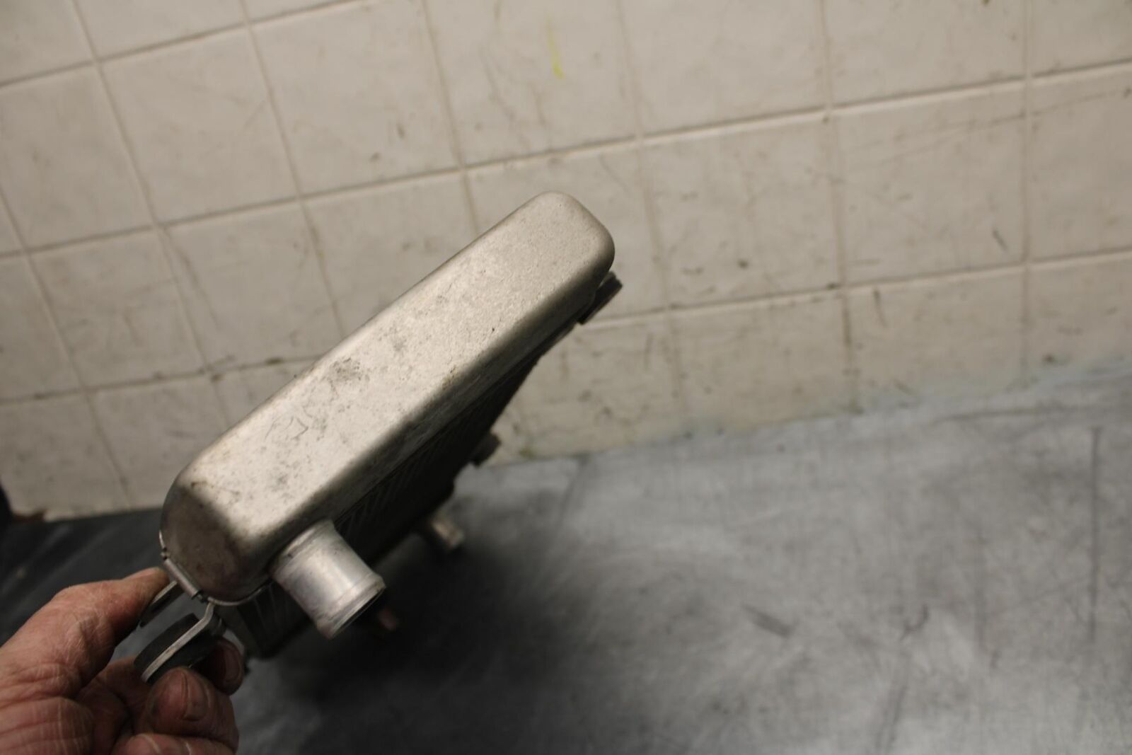 08-12 KAWASAKI NINJA 250R EX250J ENGINE RADIATOR MOTOR COOLER  RADIATER BB496