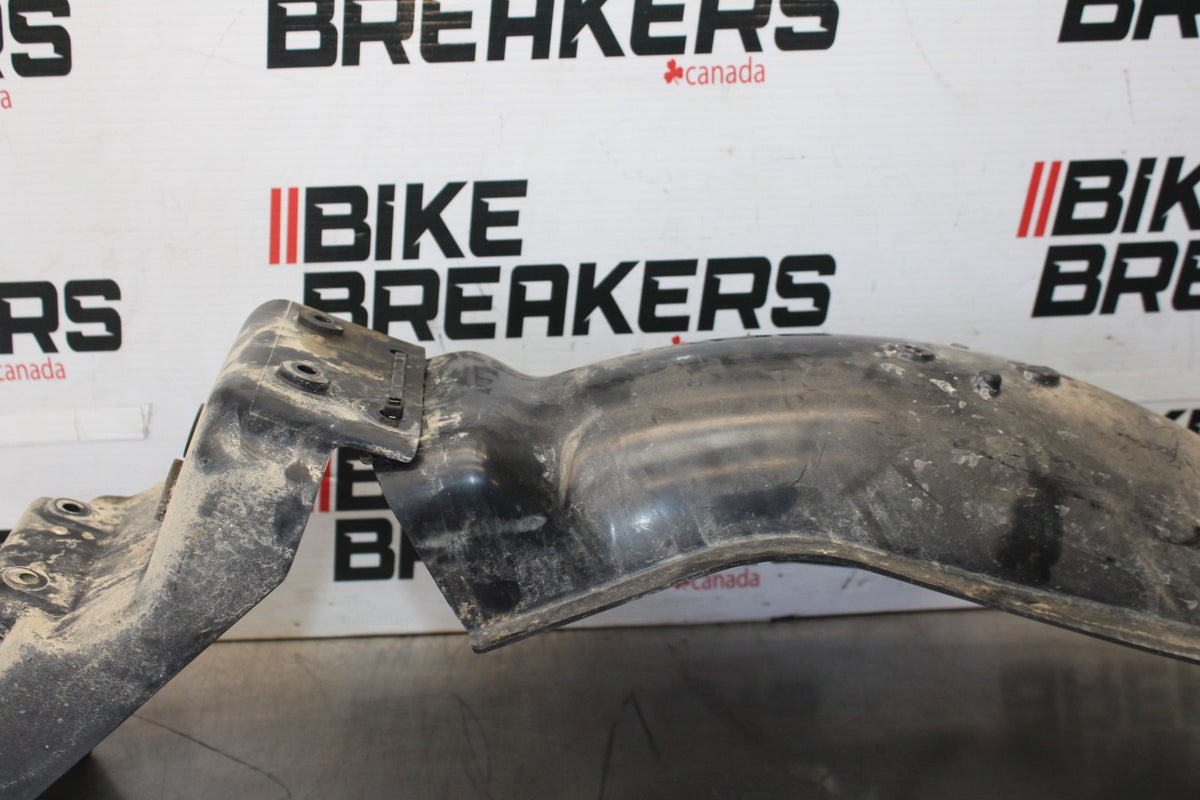 06 KAWASAKI KLR650 INNER REAR BACK FENDER MUD GUARD BB919