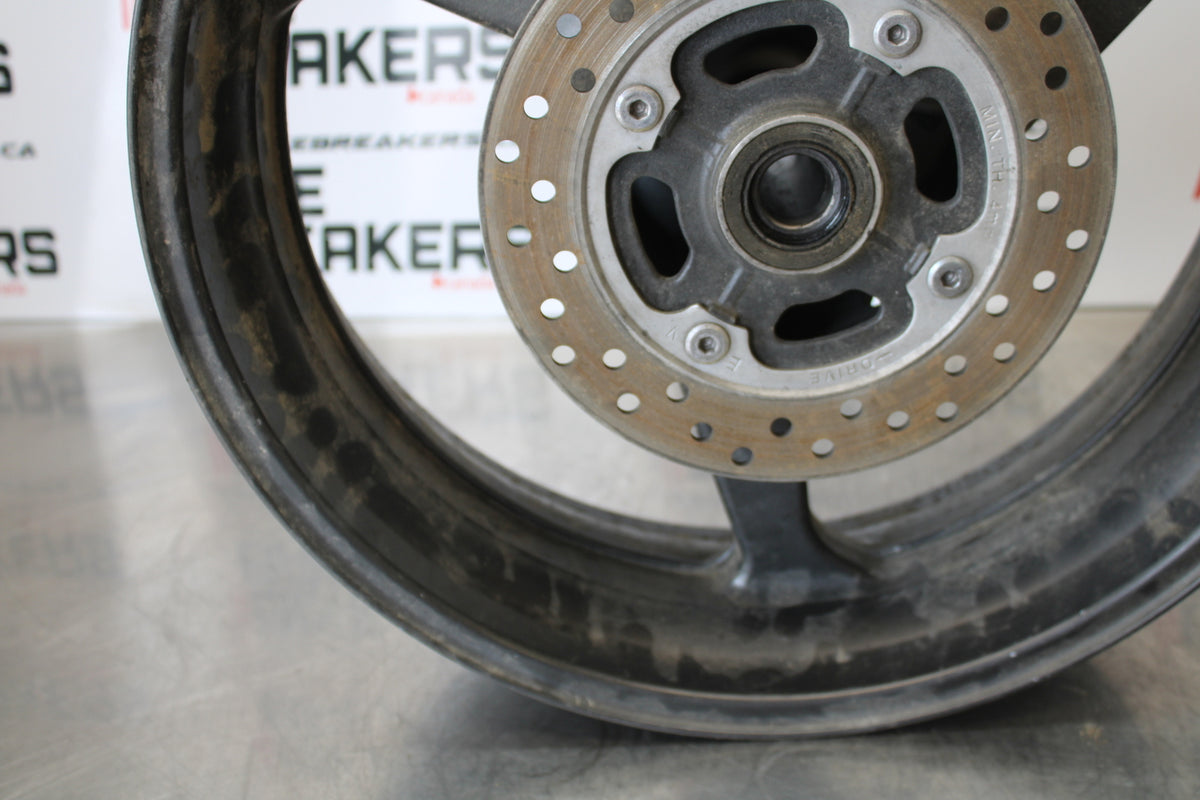 05-06 HONDA CBR600RR REAR WHEEL BACK RIM & ROTOR BB159