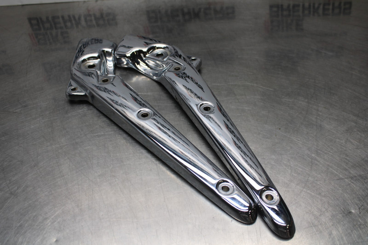 07 HONDA VTX1300R REAR STRUT FRAME COVER SET PAIR BB825