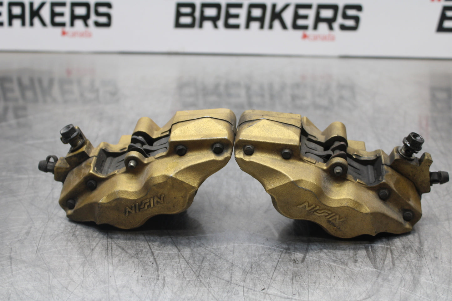 98-05 HONDA SUPER HAWK 1000 VTR1000F RIGHT LEFT FRONT BRAKE CALIPER SET BB152