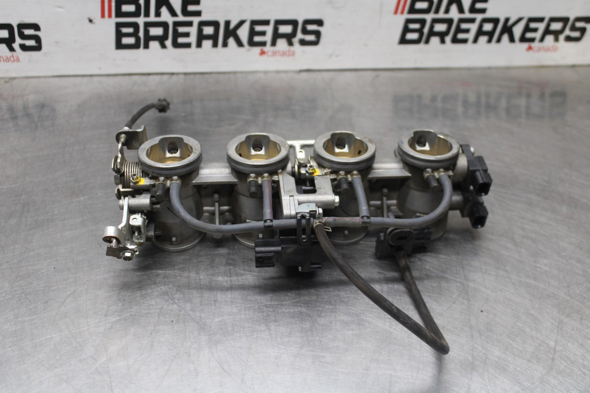 07-08 KAWASAKI NINJA ZX6R MAIN FUEL INJECTORS / THROTTLE BODIES BB937