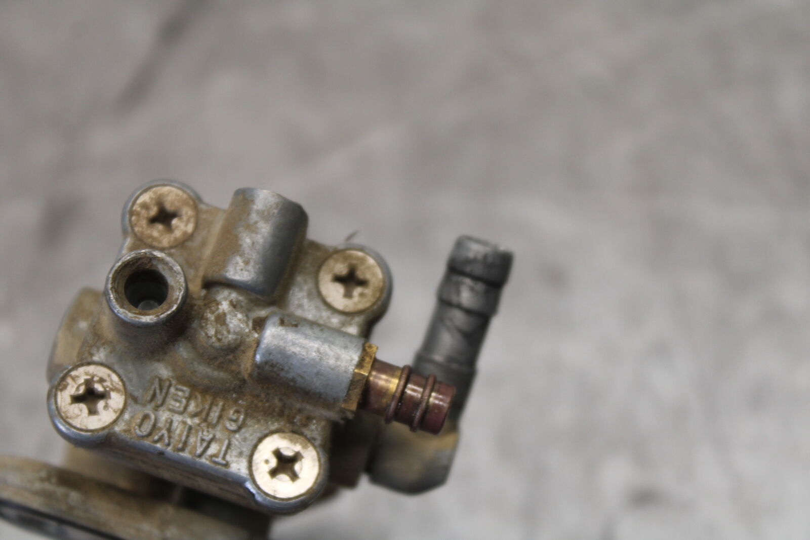 08-18 KAWASAKI KLR650 FUEL GAS TANK PETCOCK SHUT ON OFF VALVE BB707