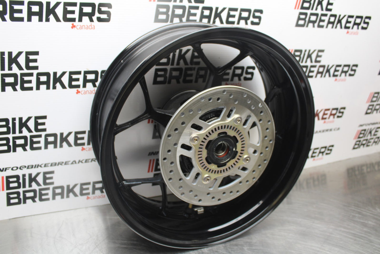 23-24 KAWASAKI NINJA ZX14R NEW!! REAR WHEEL BACK RIM & ROTOR BB169