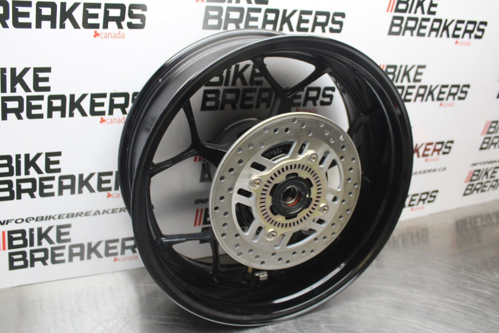 23-24 KAWASAKI NINJA ZX14R NEW!! REAR WHEEL BACK RIM & ROTOR BB169