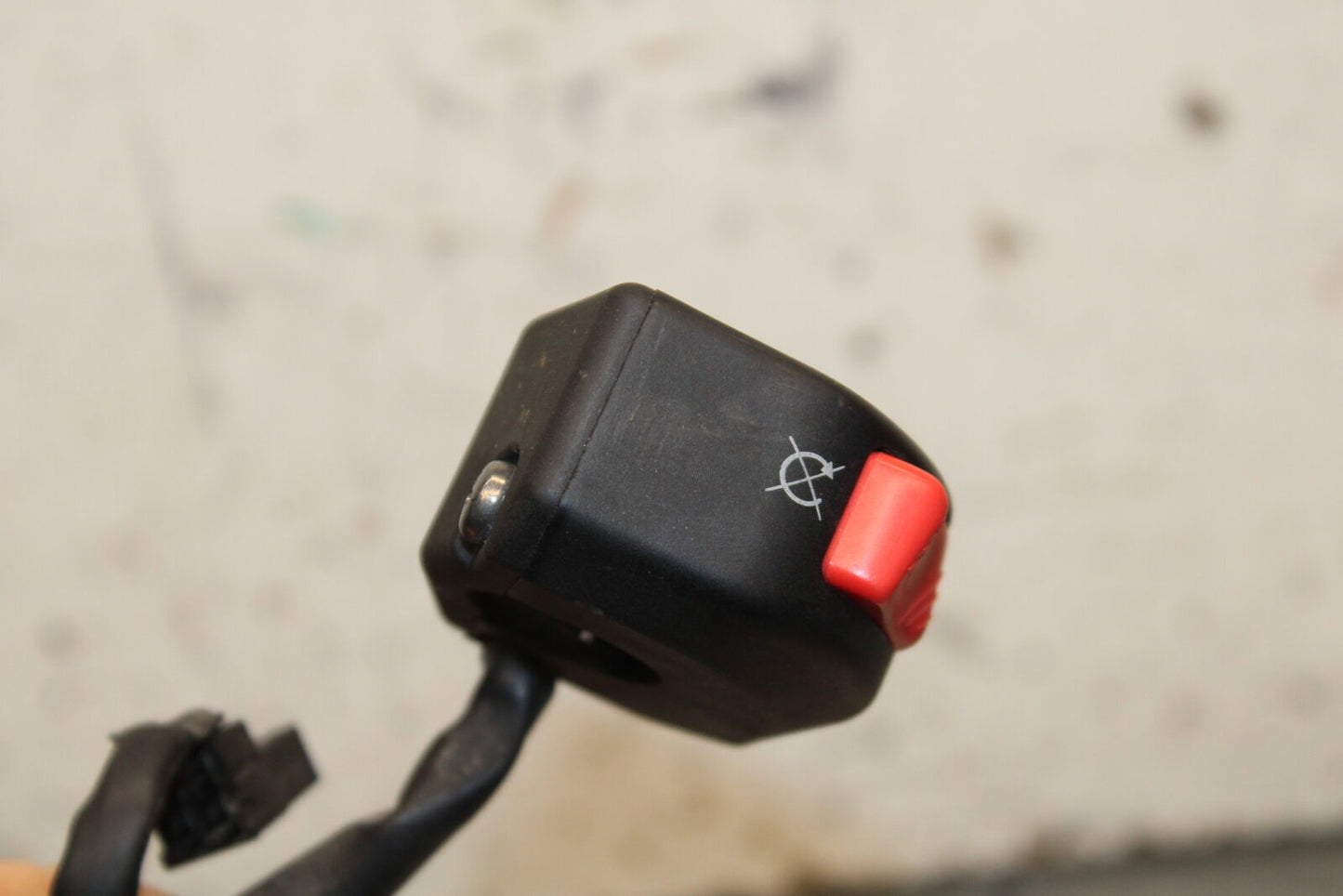 13-17 KAWASAKI NINJA ZX6R ZX636E RIGHT CLIP ON KILL OFF START SWITCH  BB735