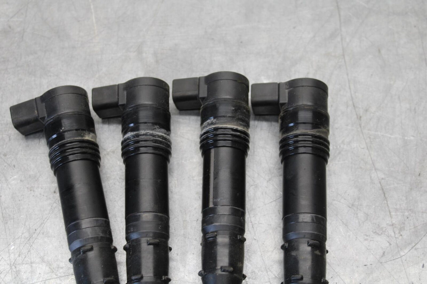 2011 Kawasaki Ninja ZX10R ZX1000K ABS IGNITION COILS COIL SPARK PLUG CAPS BB555