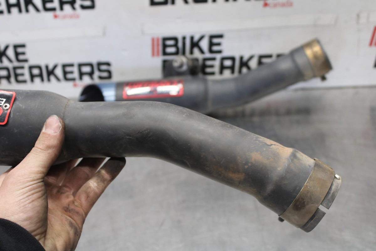 08-09 KAWASAKI NINJA ZX14R COFFMAN PIPE MUFFLER SLIP ON CAN SILENCER SET BB932