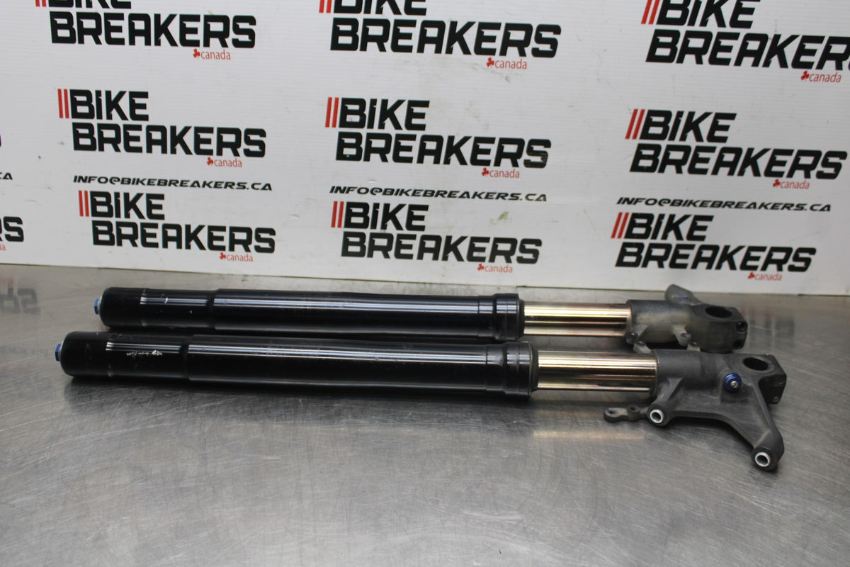 06-07 SUZUKI GSXR 600 FRONT FORKS SHOCK SUSPENSION SET PAIR BB845