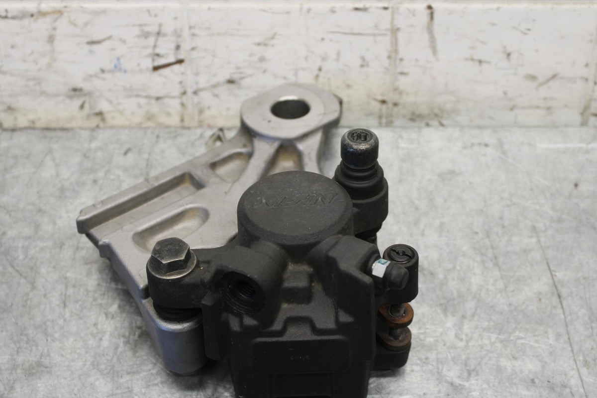 2015 Yamaha FZ09 REAR BACK BRAKE CALIPER W MOUNT BRACKET BB54