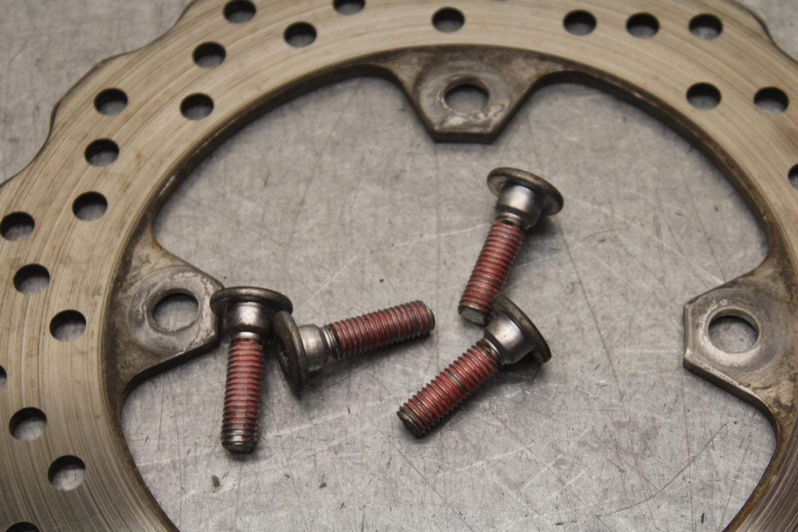 09-12 KAWASAKI NINJA ZX6R REAR ROTOR BACK BRAKE DISC 41080-0040 BB640