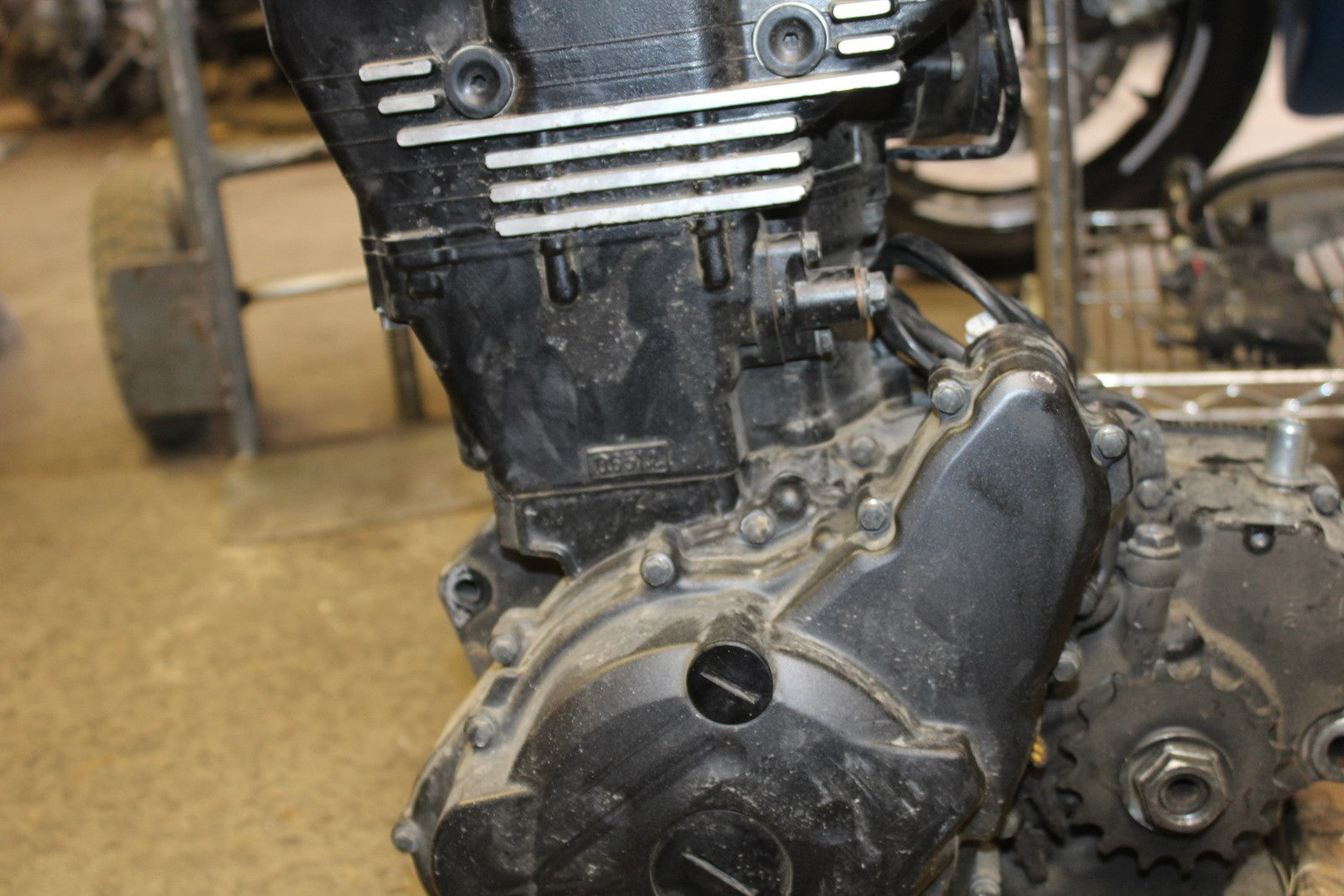 08-18 KAWASAKI KLR650 ENGINE MOTOR BB183