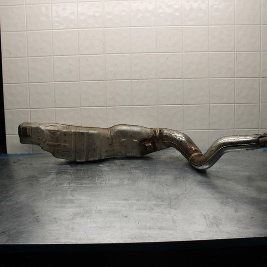85 YAMAHA RZ500 EXHAUST PIPE MUFFLER SLIP ON CAN SILENCER BB27