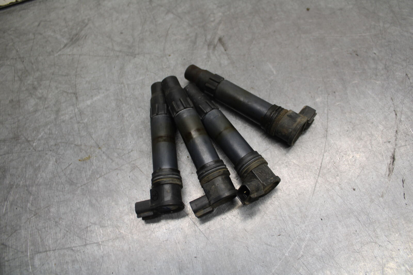 05-06 HONDA CBR600RR IGNITION COILS COIL SPARK PLUG CAPS BB727
