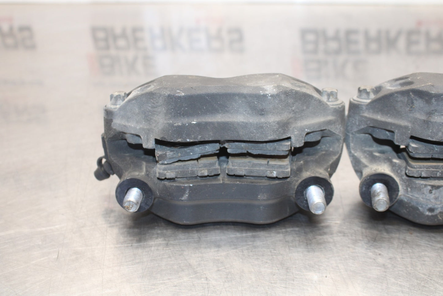 07-08 KAWASAKI NINJA ZX6R RIGHT LEFT FRONT BRAKE CALIPER SET PAIR CALIPERS BB203