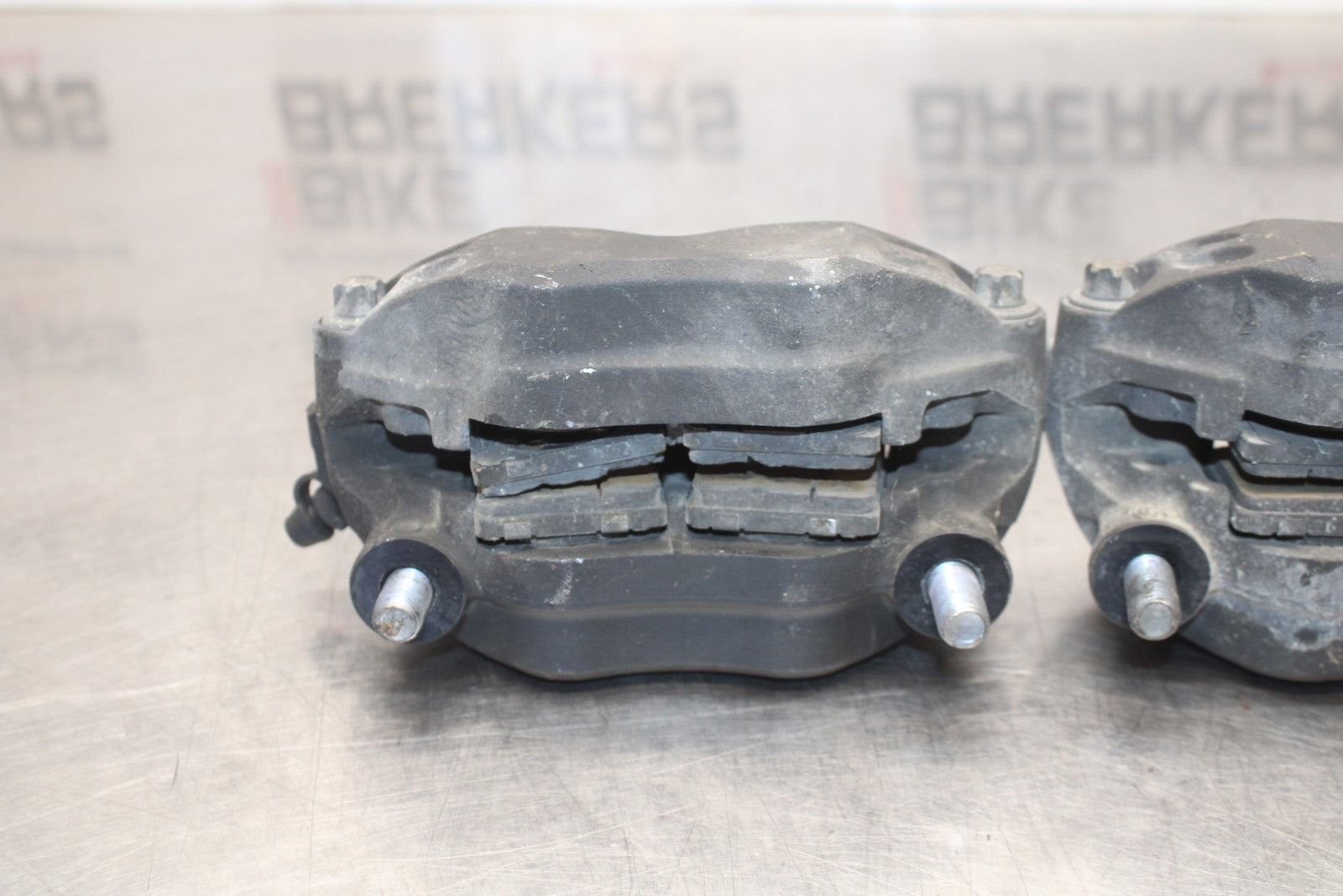 07-08 KAWASAKI NINJA ZX6R RIGHT LEFT FRONT BRAKE CALIPER SET PAIR CALIPERS BB203