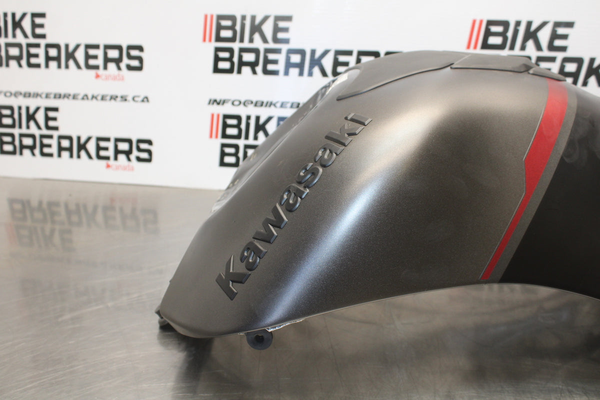 23-24 KAWASAKI NINJA ZX14R GAS TANK FUEL CELL PETROL RESERVOIR BB169