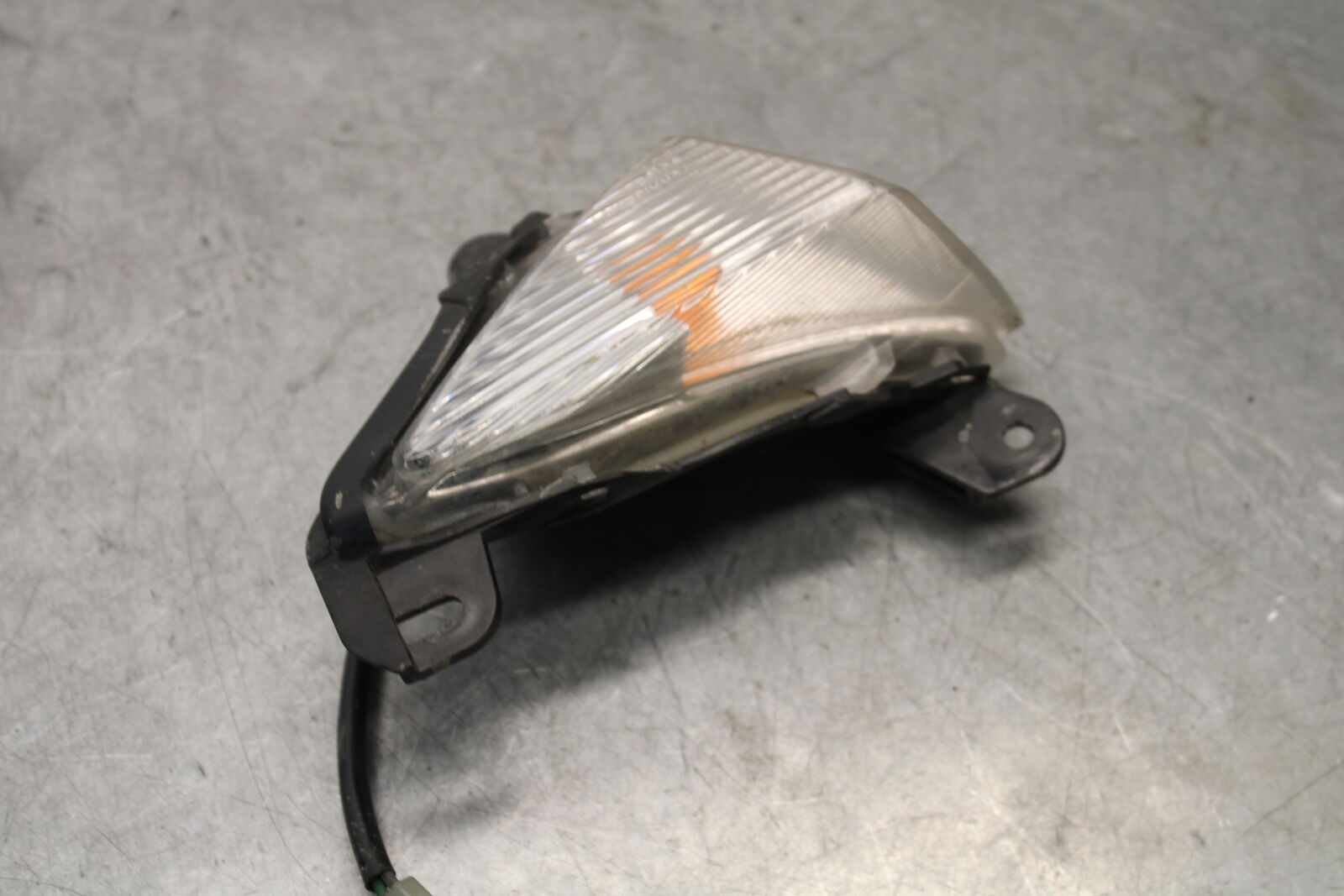 09-12 KAWASAKI NINJA ZX6R ZX600R LEFT FRONT TURN SIGNAL LIGHT INDICATOR BB656