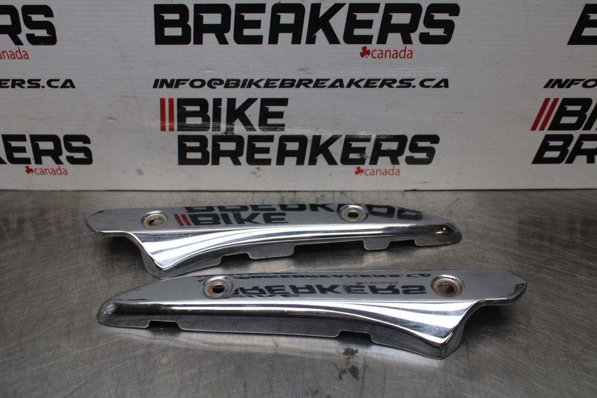 09 HONDA SHADOW 750 VT750 C2 REAR STRUT FRAME COVER GUARD BB809