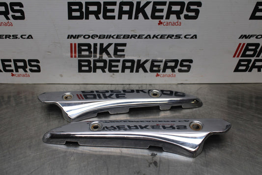 09 HONDA SHADOW 750 VT750 C2 REAR STRUT FRAME COVER GUARD BB809