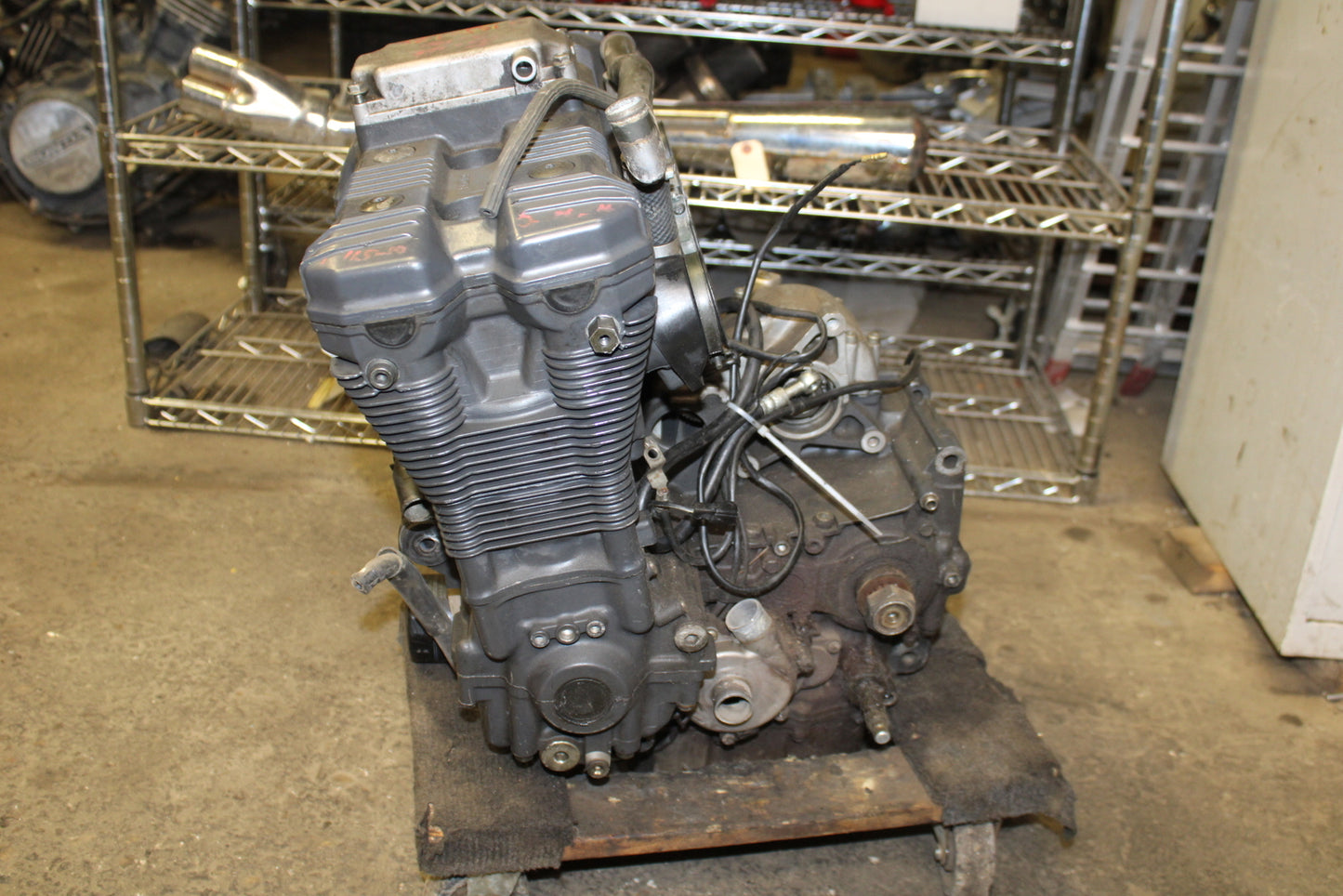 93  SUZUKI GSXR750 W ENGINE MOTOR BB213