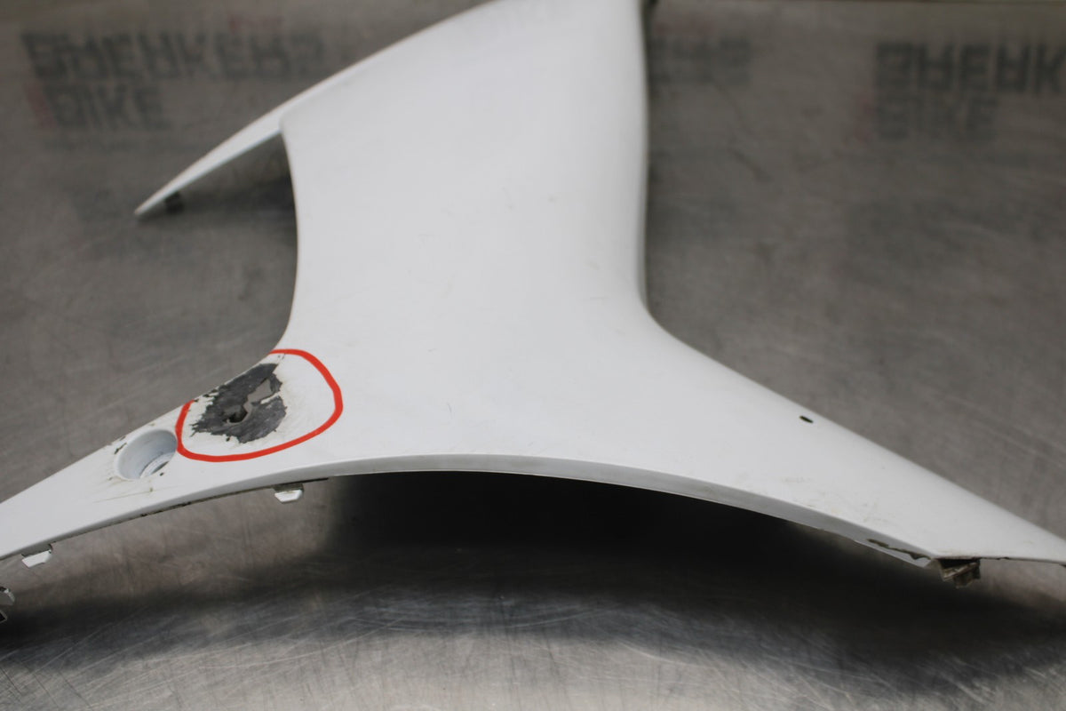 11-24 SUZUKI GSXR750 RIGHT MID UPPER SIDE FAIRING COWL PLASTIC BB871