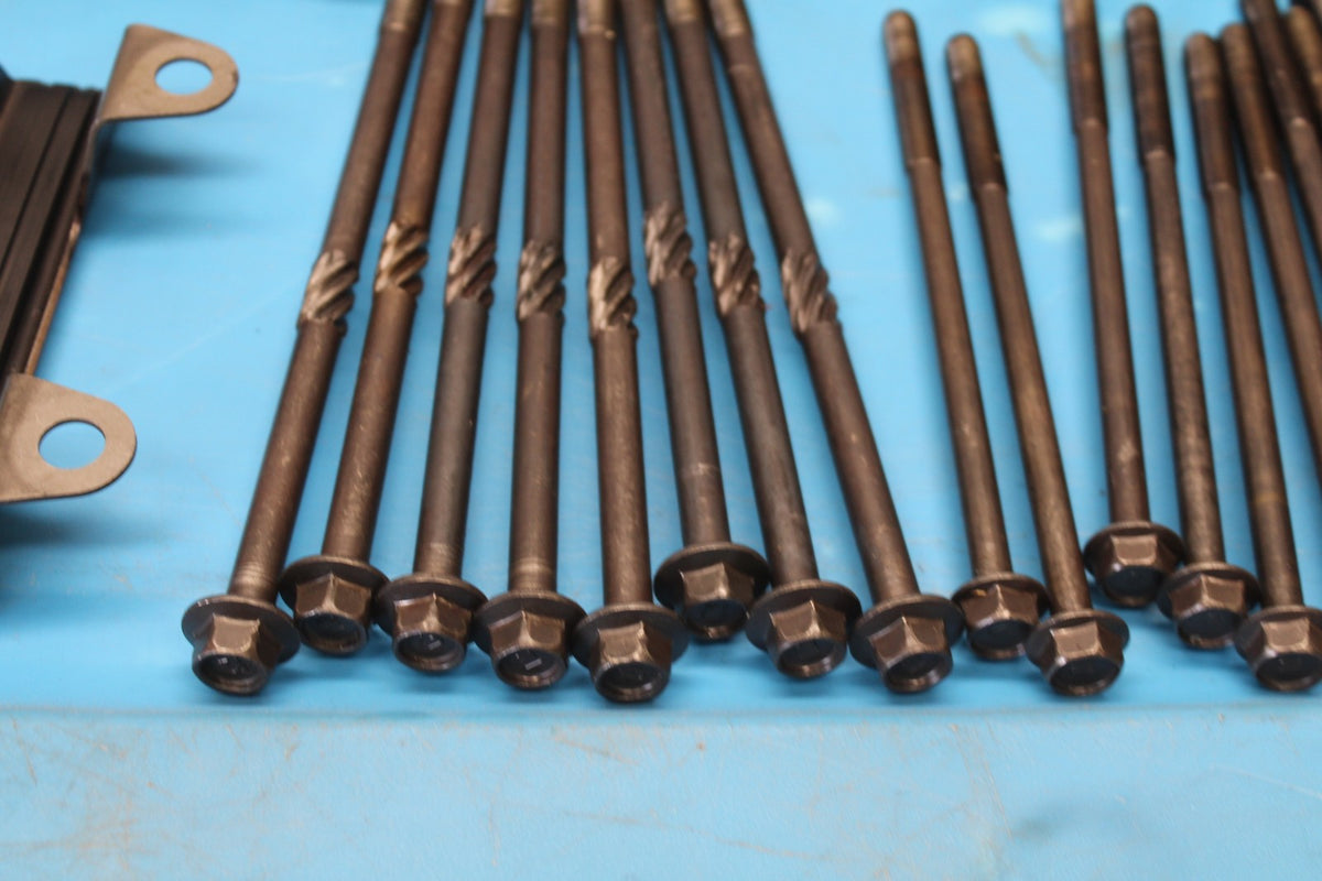 84 HONDA INTERCEPTOR 1000 VF1000F ENGINE BOLTS HARDWARE/ CAM CAPS BB878