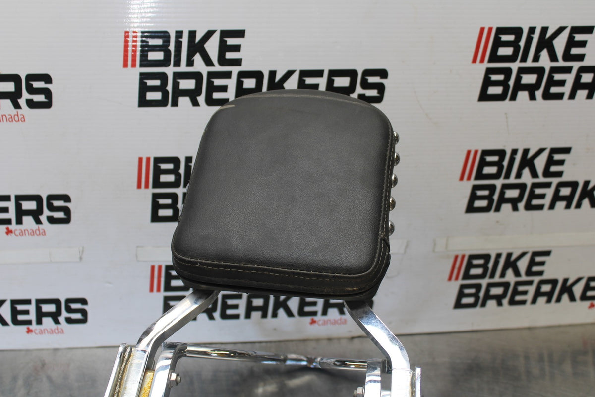 08 YAMAHA V STAR 1100 XVS1100AW CLASSIC BACK REST SISSY BAR BB916