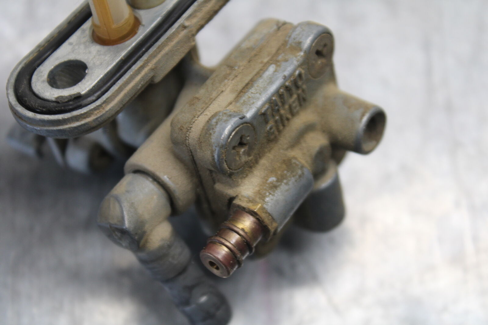 08-18 KAWASAKI KLR650 FUEL GAS TANK PETCOCK SHUT ON OFF VALVE BB707