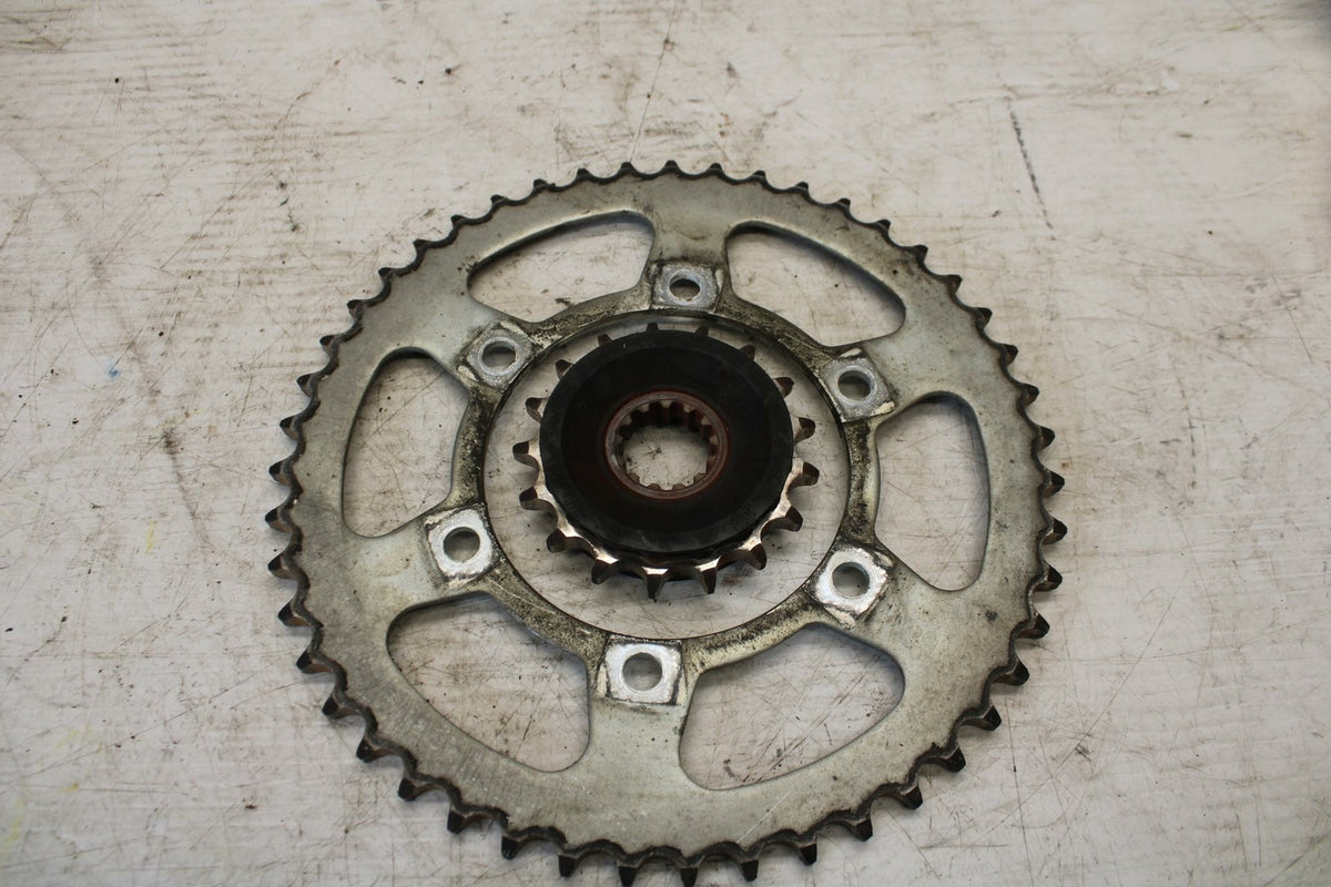 09-14 YAMAHA YZF R1 REAR BACK  FRONT SPROCKET SET BB286