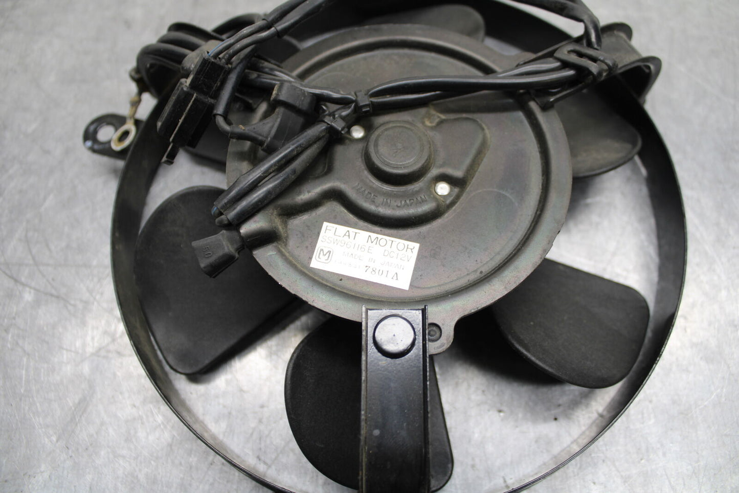 1998 Honda Valkyrie 1500 GL1500C ENGINE RADIATOR COOLING FAN BB116