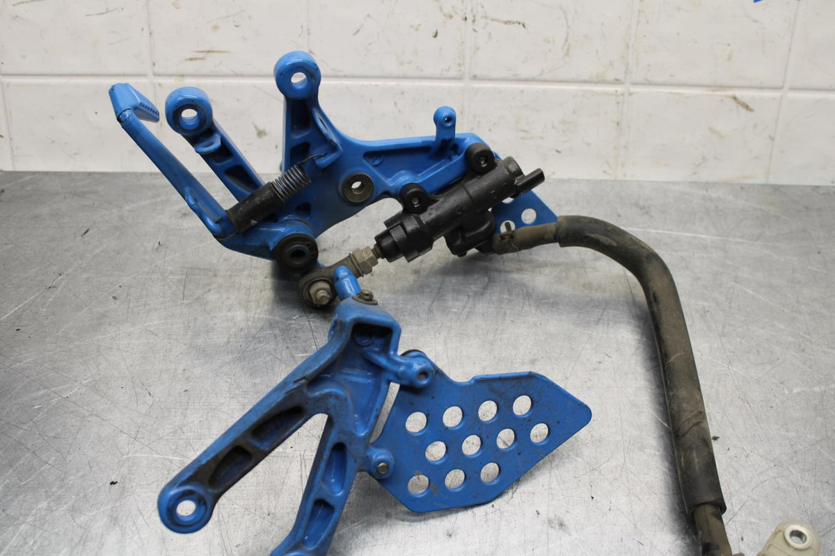 2007 Honda CBR600RR RIGHT LEFT REARSETS REAR SET DRIVER FOOT PEGS  BB596